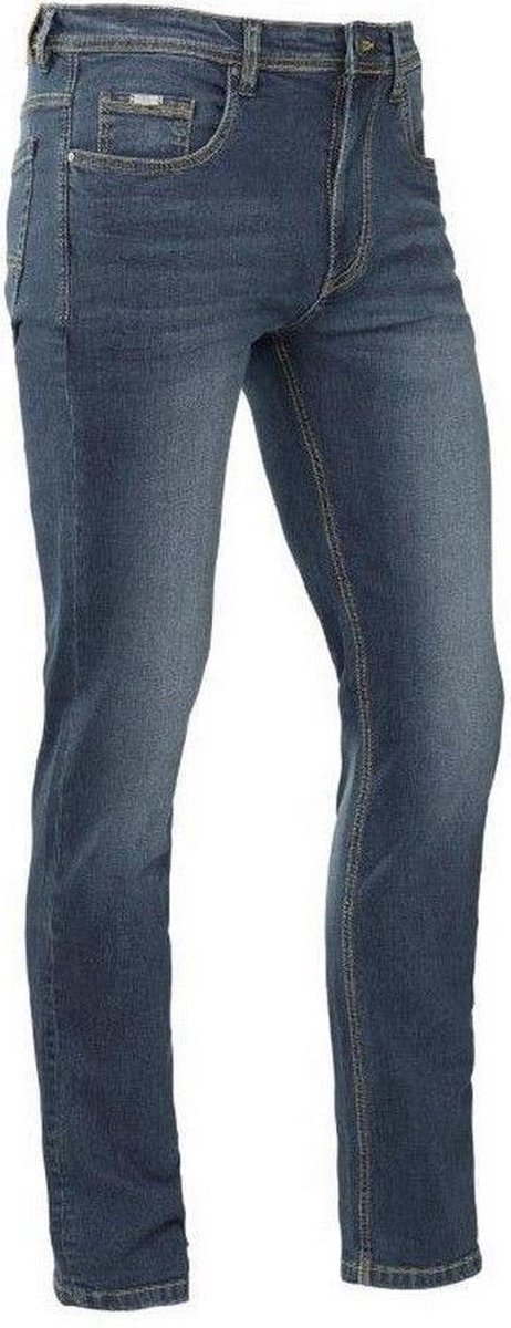 Brams Paris - Heren Jeans - White Wash - Stretch - Lengte 34 - Jason - Denim