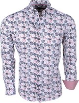 Jan Paulsen - Heren Design Overhemd - Regular Fit - Wit