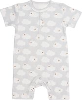 Trixie Onesie Clouds Kort Katoen Wit Maat 62/68