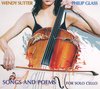 Wendy Sutter, David Cossin, Philip Glass - Glass: Songs And Poems For Solo Cello (CD)