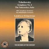 Tchaikovsky: Symphony no 4, Nutcracker Suite / Stokowski
