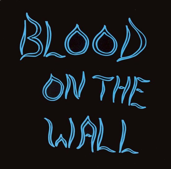 blood on a wall