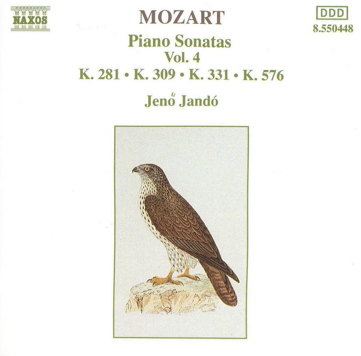 Jeno Jandó - Mozart: Piano Sonatas 4 (CD)