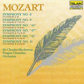 Mozart: Symphonies 8, 9, 44, 45 & 11 / Mackerras, Prague CO