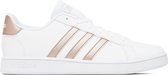 Adidas Grand Court Sneakers Wit/Brons Kinderen - Back To School - Maat 37