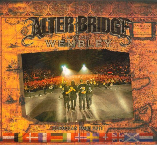 Cover van de film 'Alter Bridge - Live At Wembley'