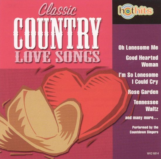 Classic Country Love Songs, Vol. 1, The Countdown Singers CD (album