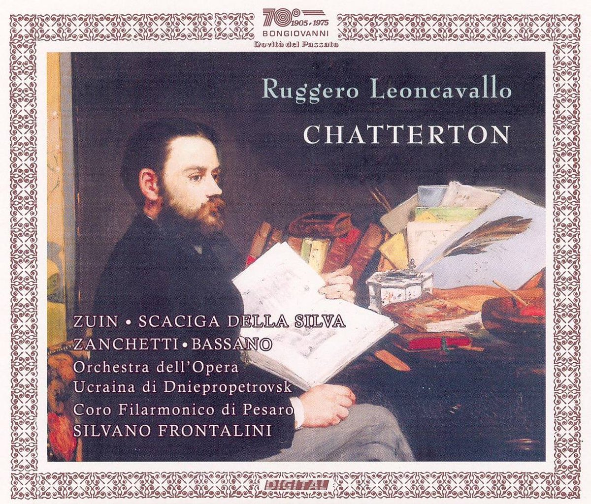 Leoncavallo: Chatterton (World Premiere Recording)