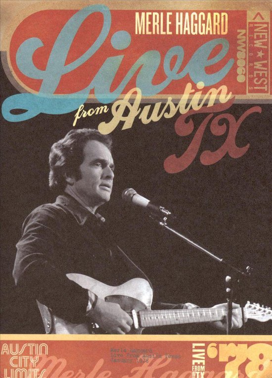 Cover van de film 'Merle Haggard - Live From Austin Texas'