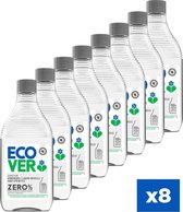 Ecover - Afwasmiddel - ZERO - Voordeelverpakking 8 x 450 ml