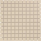 0,90m² - Mozaiek Tegels - Barcelona Vierkant Crème 2,3x2,3