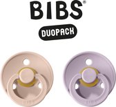 BIBS Fopspeen - Maat 2 (6-18 maanden) DUOPACK - Blush & Dusty Lilac - BIBS tutjes - BIBS sucettes
