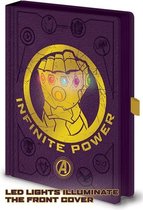 Marvel: Avengers Infinity War Gauntlet LED Premium A5 Notebook