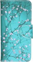 Design Softcase Booktype Samsung Galaxy S20 hoesje - Bloesem