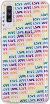 Design Backcover Samsung Galaxy A70 hoesje - Love