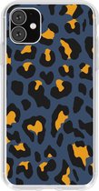 Design Backcover iPhone 11 hoesje - Blue Panther