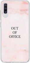 Design Backcover Samsung Galaxy A70 hoesje - Out Of Office