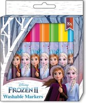 Disney Stiftenset Frozen Ii Uitwasbaar Junior 8-delig