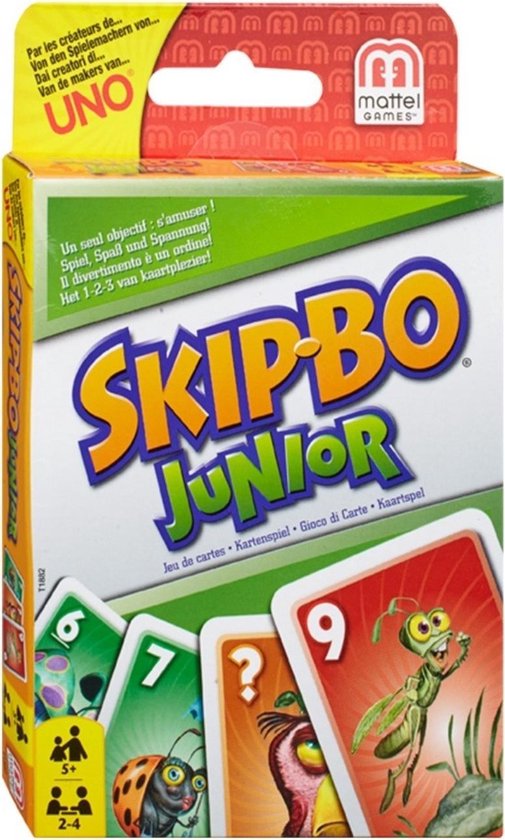 Thumbnail van een extra afbeelding van het spel Spellenbundel - Bordspel - 2 Stuks - Mijn Eerste Doolhof & Skip-Bo Junior