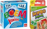 Spellenbundel - Bordspel - 2 Stuks - Tik Tak Boem junior & Skip-Bo Junior