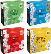 Spellenbundel - Dobbelspel - 4 Stuks - Rory's Story Cubes Actions, Primal, Emergency & Heroes