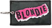Blondie Sleutelhanger Punk Logo Zwart