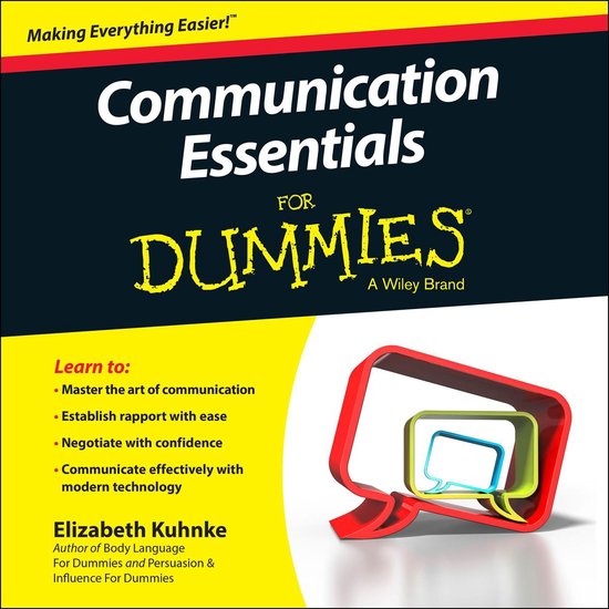 Communication Essentials For Dummies - cover