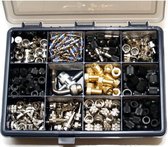 Weldtite assortiment ventielen in doos 00010
