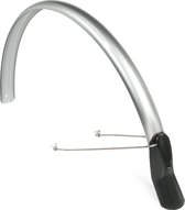 achterspatbord Scatto 28 inch 51 mm zilver
