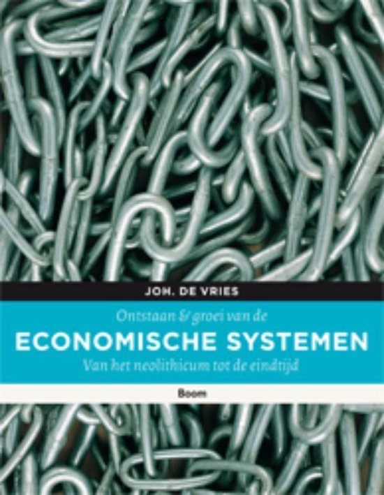 Cover van het boek 'Ontstaan en groei van economische systemen'