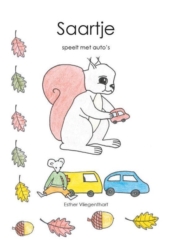 Saartje speelt met auto's - cover