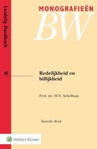 Monografieen BW  -   Redelijkheid en billijkheid