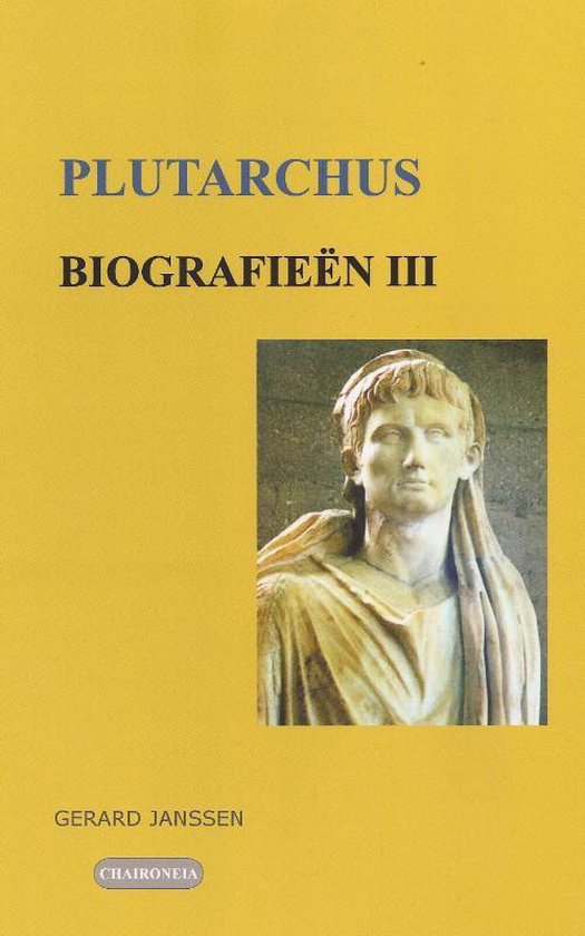 Cover van het boek 'Biografieën III / Dion, Brutus,  Demetrios, Antonius' van  Plutarchus