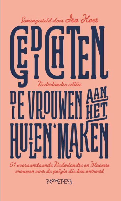 Boek cover Gedichten die vrouwen aan het huilen maken van Isa Hoes (Hardcover)
