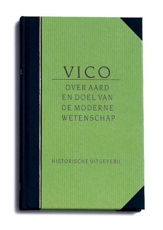 Cover van het boek 'Over aard en doel van de moderne wetenschap / druk 1' van Giambattista Vico