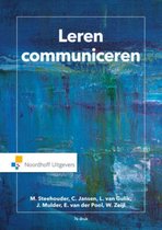 Boek cover Leren communiceren van Michael Steehouder (Hardcover)