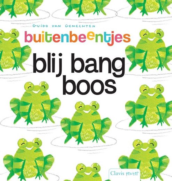 Cover van het boek 'Buitenbeentjes blij bang boos'