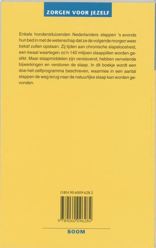 Zorgen voor jezelf  -   Ik doe geen oog dicht
