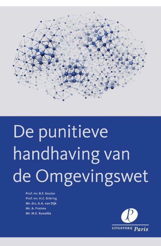 De punitieve handhaving van de omgevingswet - cover