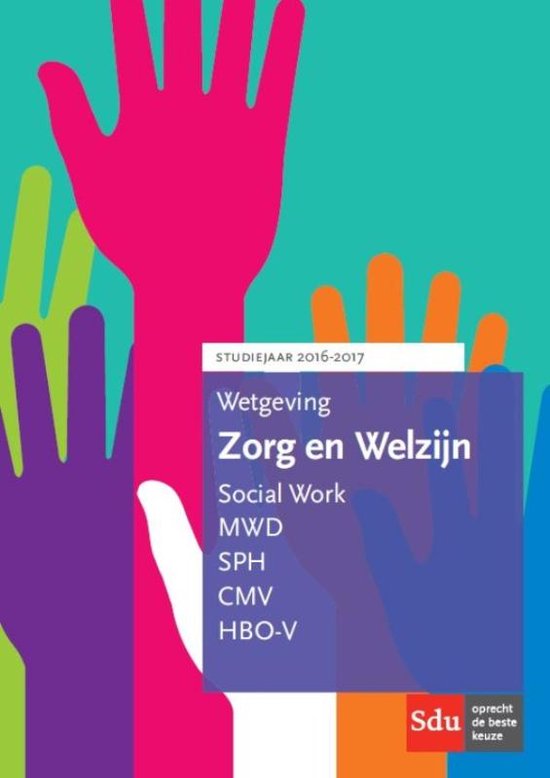 Educatieve wettenverzameling  -   Wetgeving zorg en welzijn  ... - cover