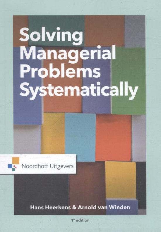 Routledge-Noordhoff International Editions- Solving Manageri ... - cover