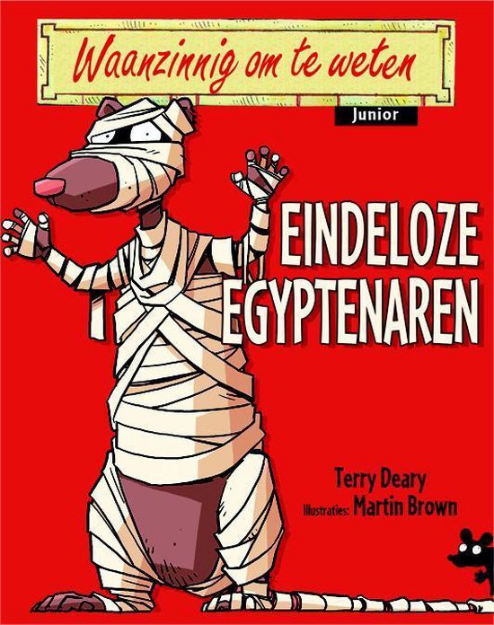Waanzinnig om te weten Junior  -   Eindeloze Egyptenaren - cover