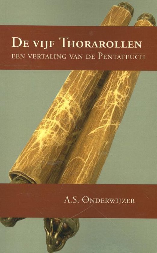 Cover van het boek 'De Vijf Thorarollen' van A.S. Onderwijzer