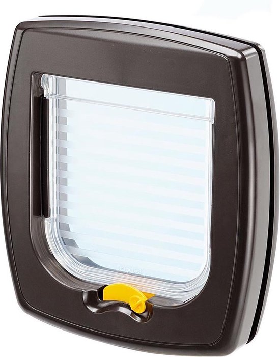 Ferplast Katten- En Hondenluik Swing 1 Bruin/transparant