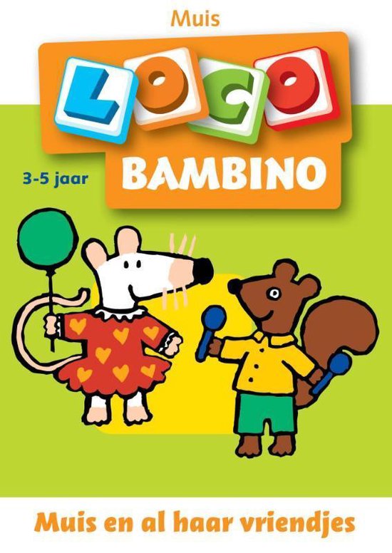 Afbeelding van het spel Loco Bambino - Boekje - Muis & al haar vriendjes - 3/5 Jaar