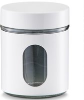 1x Boîtes / bocaux Witte avec fenêtre 600 ml - Ustensiles de cuisine - Bocaux / bocaux de stockage - Consservation alimentaire