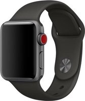 Sport band - grijs - Geschikt voor Apple Watch  - 38mm en 40mm - ML - iwatch - Horlogeband Armband Polsband