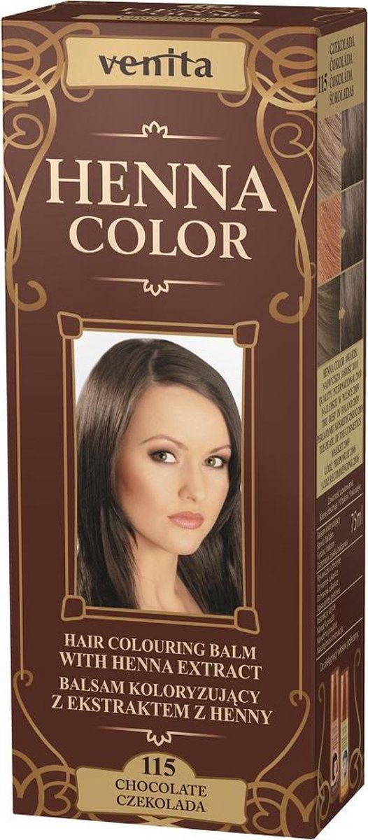 Venita - Henna Color Coloring Lotion From Henna 115 Chocolate 75Ml Ecstraktem