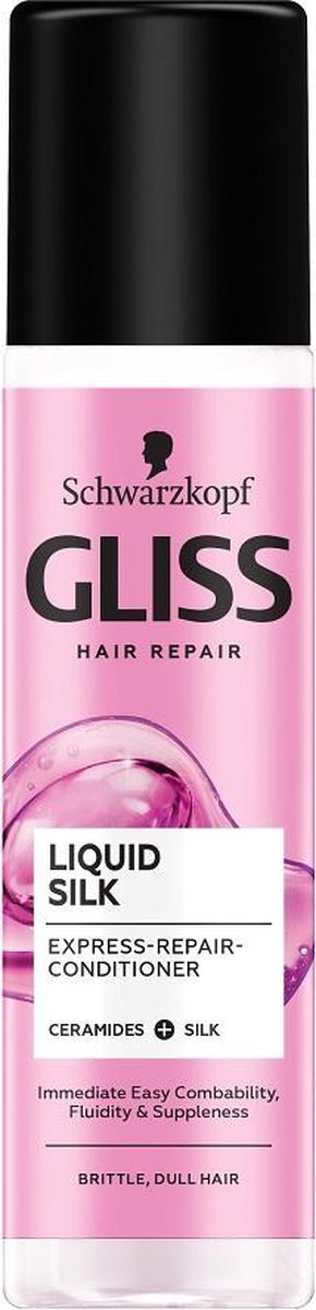 Gliss Kur - Liquid Silk Express Repair Conditioner ekspresowa odżywka do włosów matowych i zniszczonych 200ml