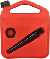 Car Plus Jerrycan Met Vulslang 5 Liter Rood